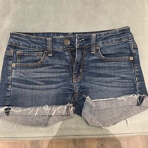 Dark Blue Jean  American Eagle Shorts